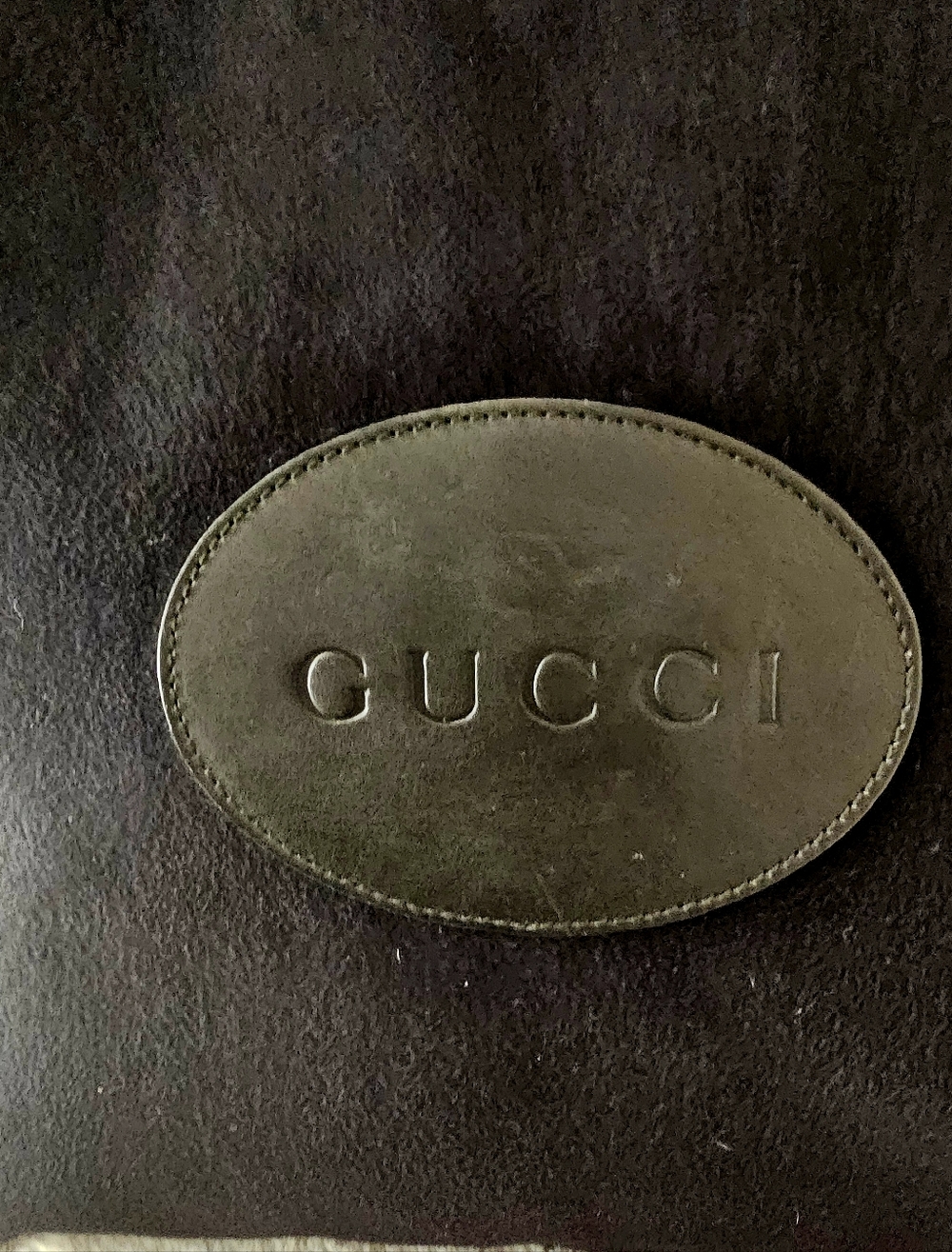 Gucci: Vintage Tote Bag: Suede & Leather - Picture 4 of 16